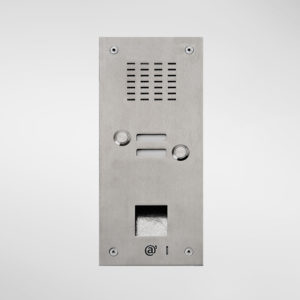 71665 Allgood Secure Audio Entry Panel With 2 call buttons & Access Control Reader Aperture