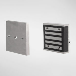 75595 Allgood Secure Compact Square Electromagnetic Lock with Armature