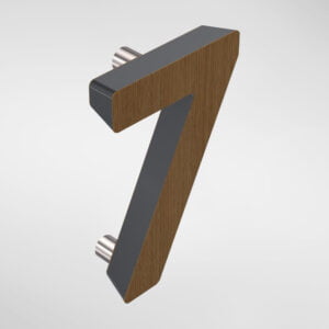 2857 Holt ‘7’ Door Numeral