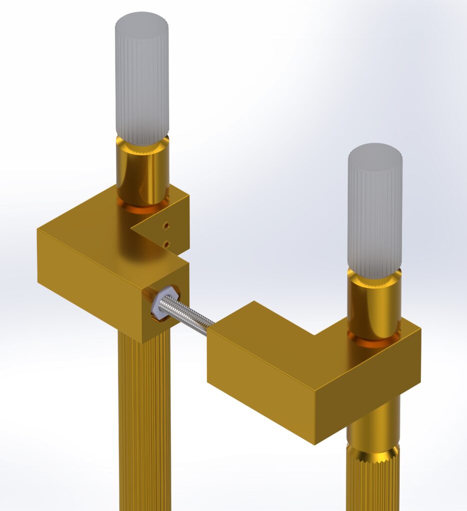 ATR crystal topped handle